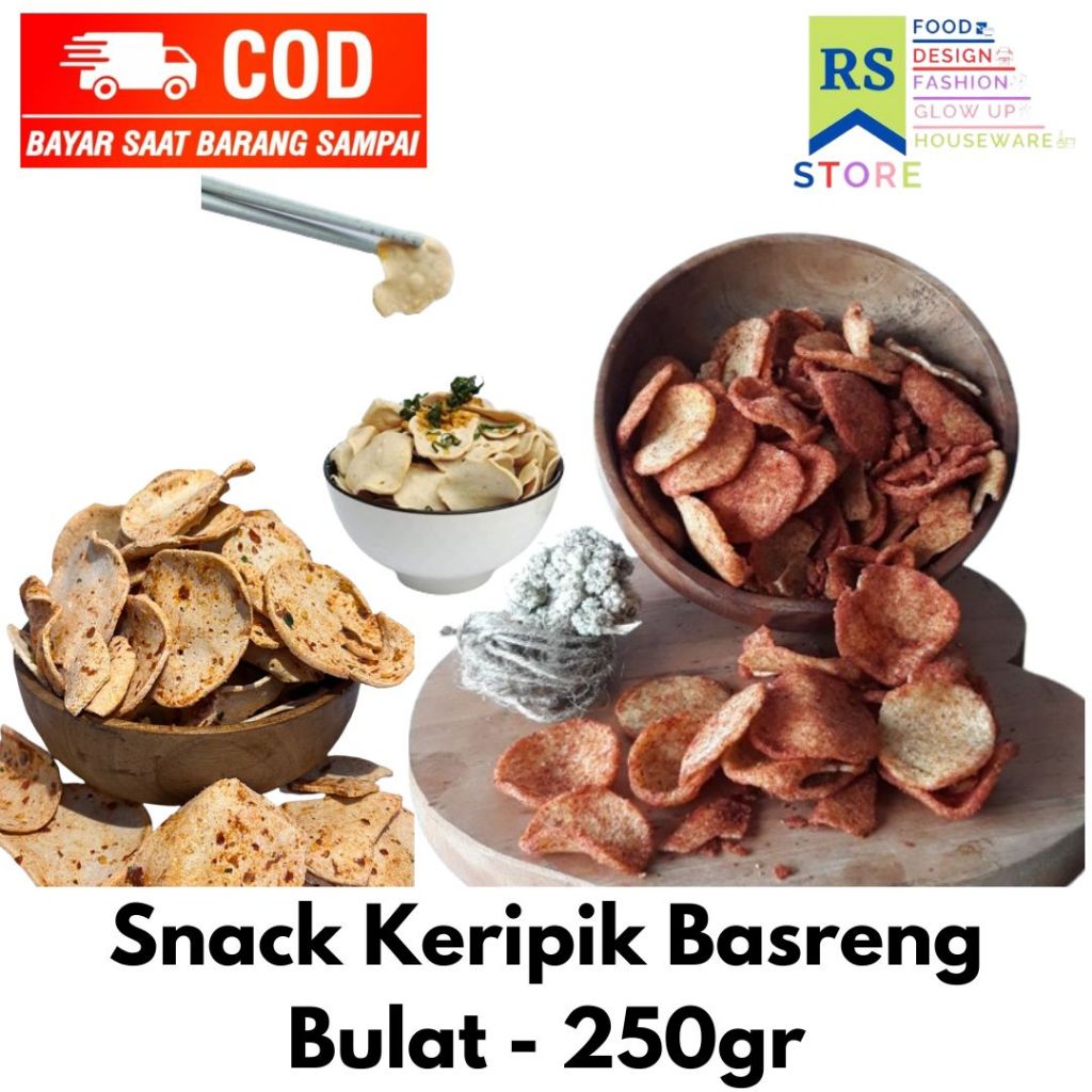 

keripik basreng daun jeruk 250 gram original / basreng bulat pedas / basreng viral / basreng kekinian / baso goreng ikan asli bandung / baso goreng super premium / asreng pedas 250 gram widuri snack / snack kiloan murah / baso goreng / snack murah