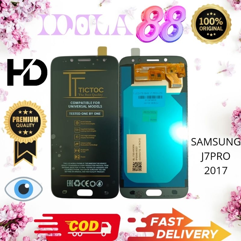 LCD FULLSET SAMSUNG J7 PRO 2017 / J730 / J7PRO ORIGINAL TOUCHSCREEN LCD