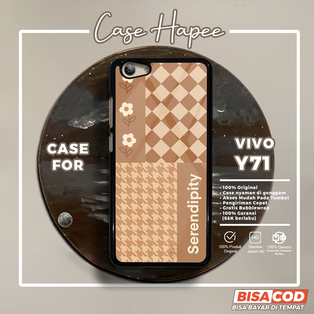 Case Vivo Y71 Casing Vivo Y71 [CHSB] Casehapee Case Glossy Case Aesthetic Custom Case Premium Softca