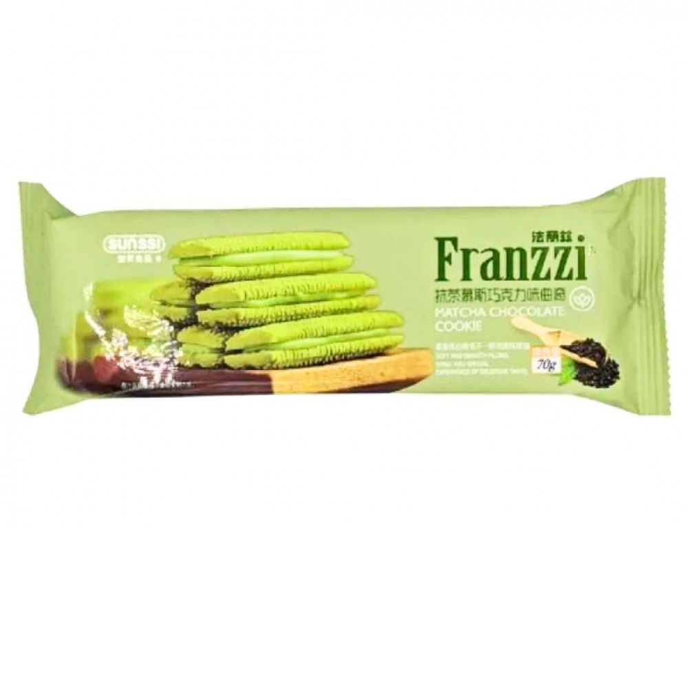 

COOKIE / SNACK / SNACK IMPORT / COOKIE FRANZZI 70GR MATCHA