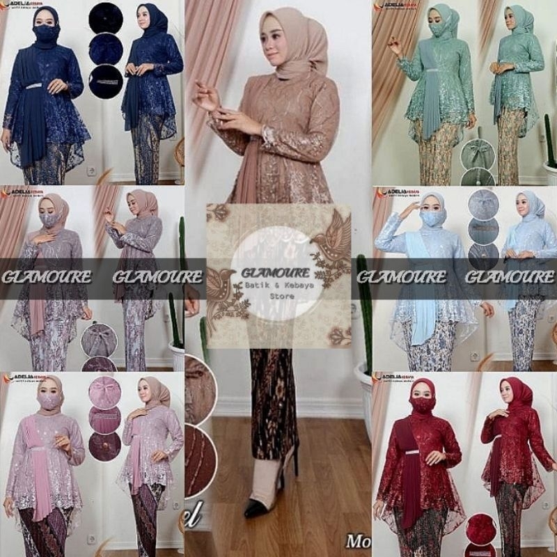 (COD) SET / ATASAN KEBAYA AMALIA SELENDANG REALPICT TERLARIS >KEBAYA REMAJA/KEBAYA FAVORITE/KEBAYA T