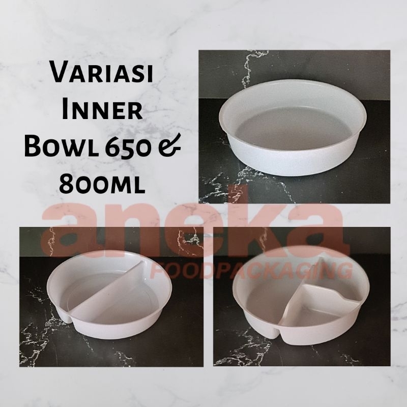 

Ukf5Pc6F4H (Kuliner.Kita) 25Pc- Inner Dalaman Partisi Paper Bowl Mangkok Kertas 650Ml Dan 800Ml