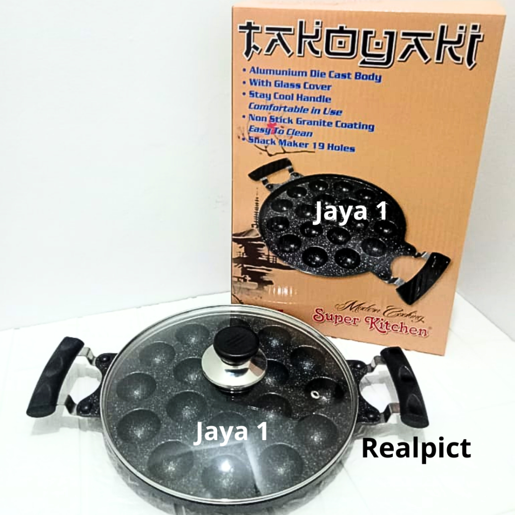 Cetakan Takoyaki 19 Lubang