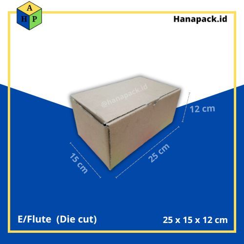 

Box Karton Polos / Packaging Custom Box 25 x 15 x 12 Cm