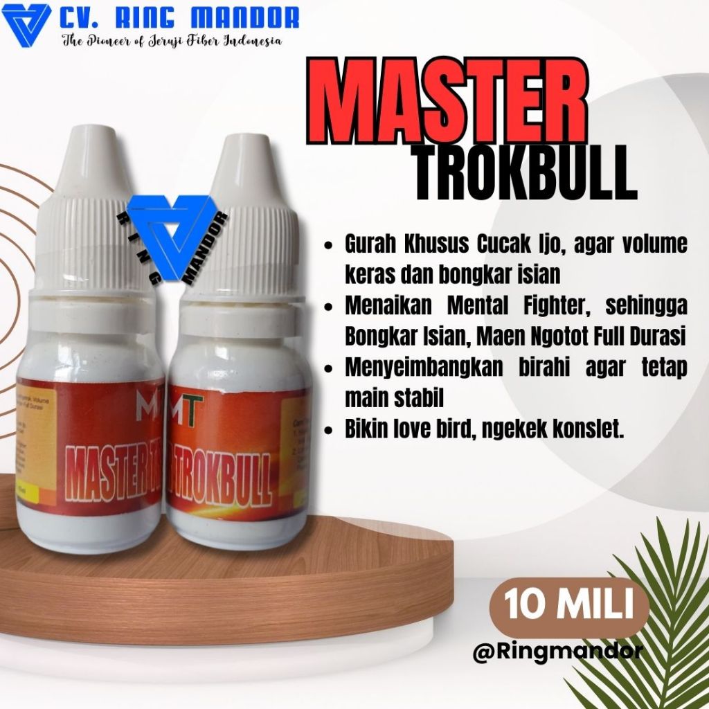 Master Trokbul untuk Cucak Hijau dan Love Bird