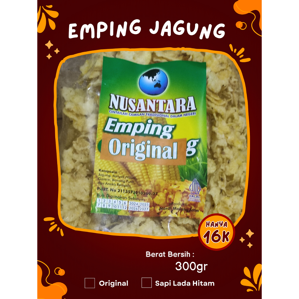 

Emping Jagung Nusantara