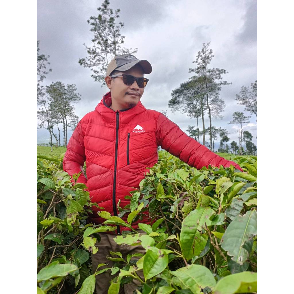 JAKET GUNUNG PUFFER PARASUT DACRON SILICON JAKET OUTDOOR KINABALU PRIA DAN WANITA HODDIE JAKET MUSIM