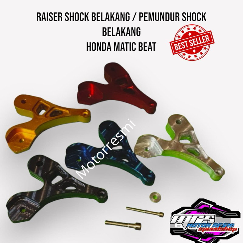 Raiser Shock Belakang / Pemundur Shock Belakang Honda Matic Beat Undur undur