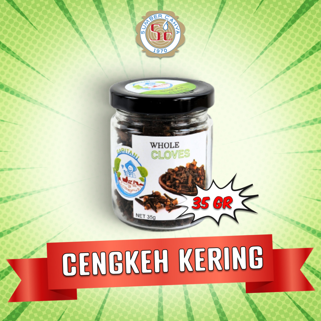 

Cengkeh Kering Utuh Premium 35gr Rempah Tradisional Best Quality