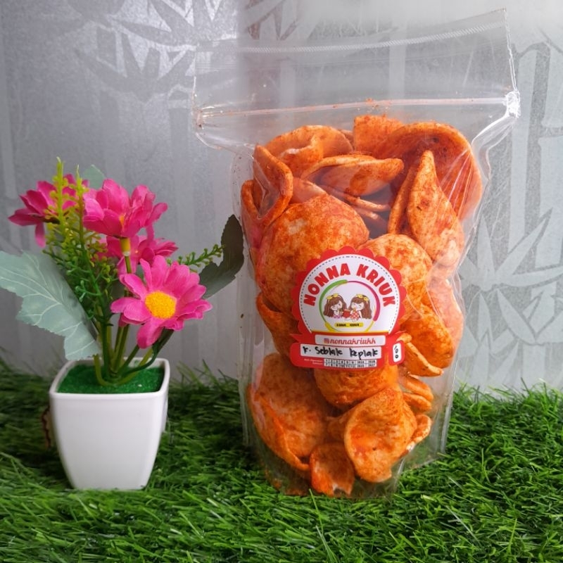 

kerupuk seblak keplak