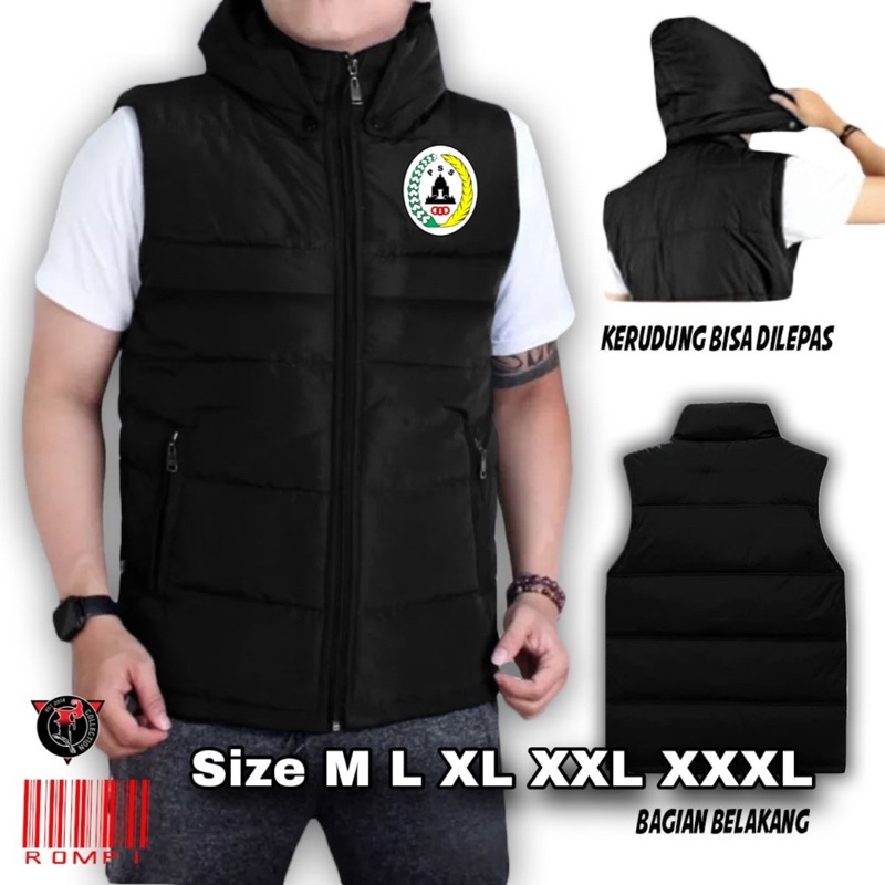 JAKET ROMPI BOLA PSS SLEMAN M - XXXL BCS SLEMANIA