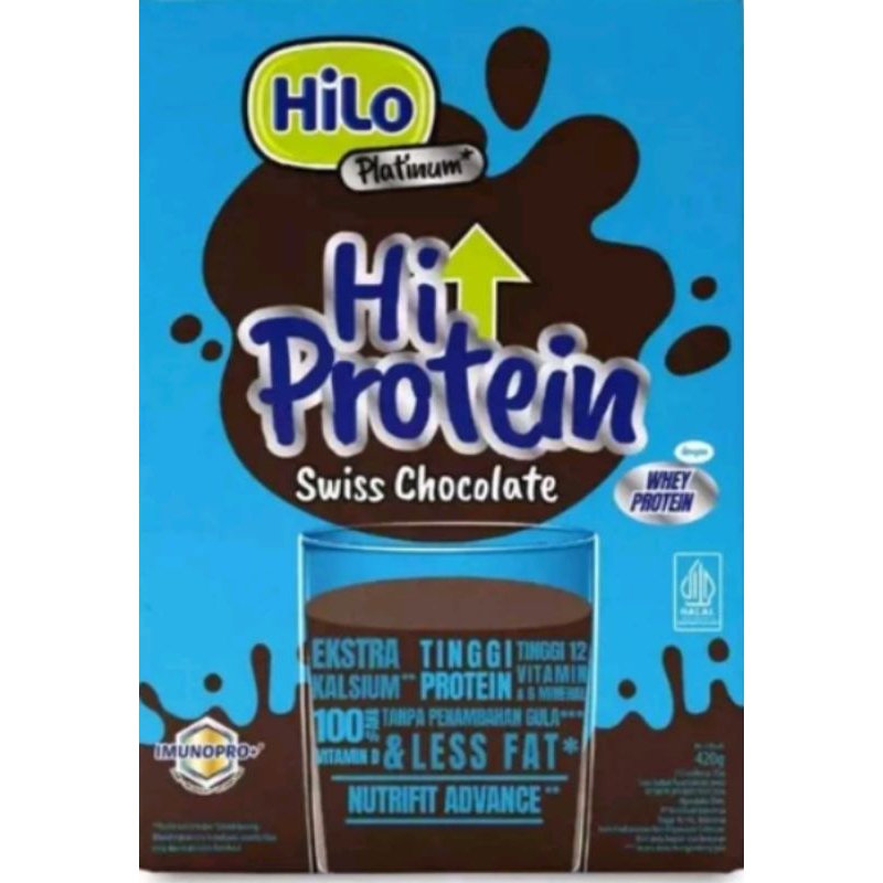 

Hilo Susu Bubuk Hi Calcium Platinum Swiss Chocolate 420g