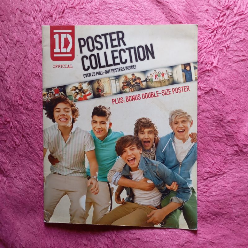 [OFFICIAL & RARE] ONE DIRECTION 1D - OFFICIAL POSTER COLLECTION BOOK (OVER 25 FULL-OUT POSTERS INSID