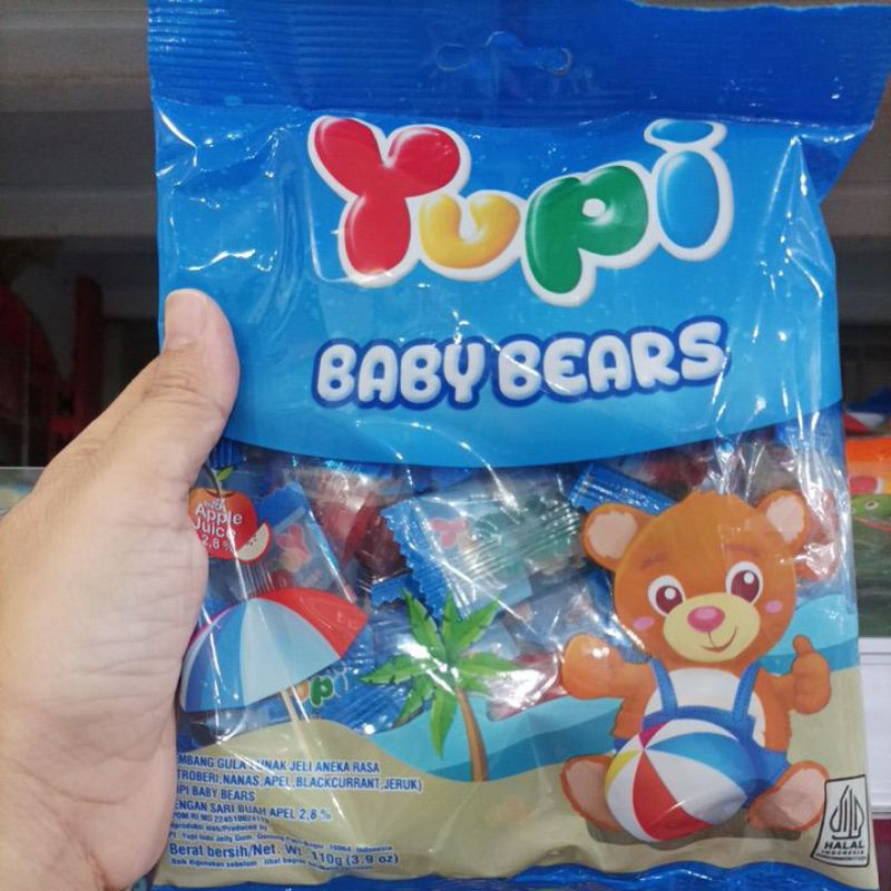 

HR Yupi baby bears permen yupi permen anak manis 110gr