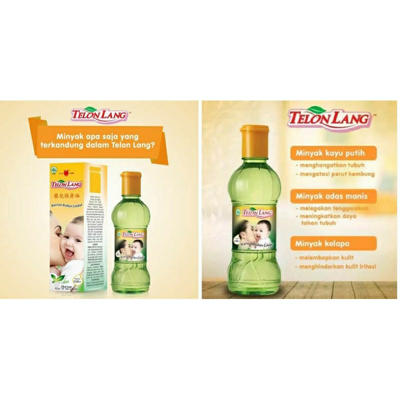 MINYAK TELON LANG 60 ML TELON CAP LANG