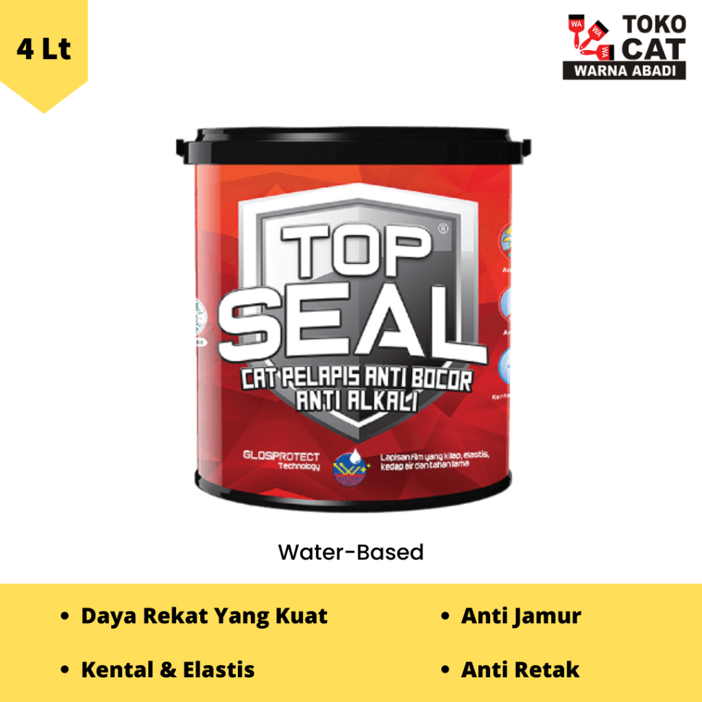 CAT PELAPIS ANTI BOCOR TOP SEAL 4 LITER