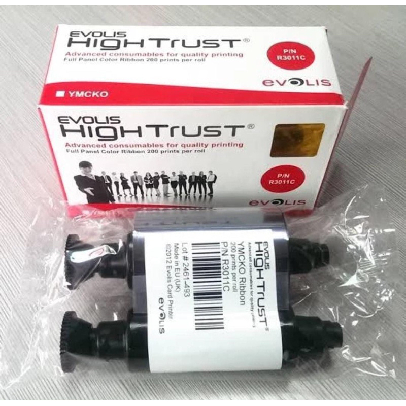 Ribbon Color YMCKO R3011 Evolis / Pebble4 / Dualys