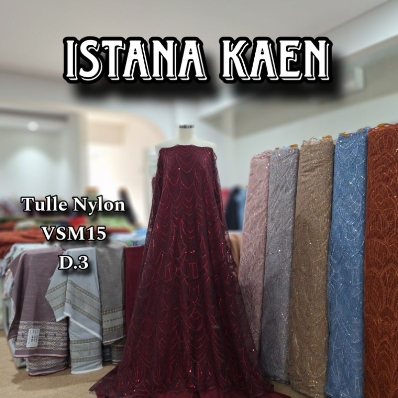 Tulle Nylon | Tulle Sequin | Tulle Payet | Tulle Bordir | Tulle Motif Kalung -ISTANAKAEN