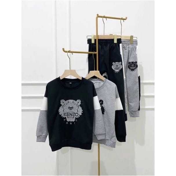 SWEATER ANAK BAJU DAN CELANA JOGER ANAK LAKI LAKI DAN PEREMPUAN 1-5 TAHUN BAJU GROSIR