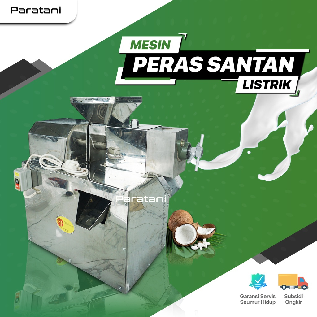 Mesin Peras Santan Portable Alat Peras Kelapa Otomatis