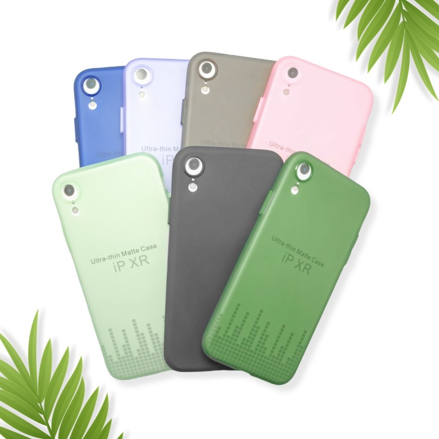 Softcase Ultra Thin Untuk Iphone XR Slim Case Transparan Dove Casing Super Tipis 0.3MM Silicon Case 