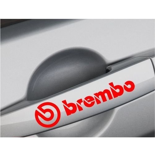 Cutting Sticker Handle Mobil Brembo Stiker Mobil Keren
