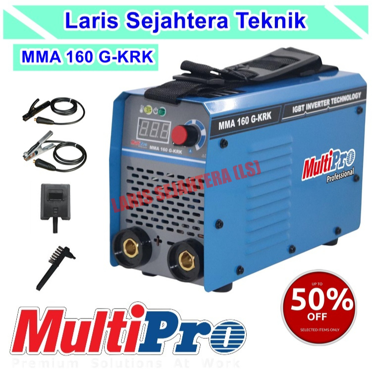 travo las mesin las Multipro MMA 160 G-KRK Inverter Las