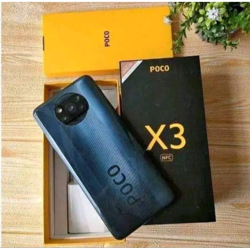 Poco X3 nfc Ram 8/128 GB Fulset second nominus garansi segel