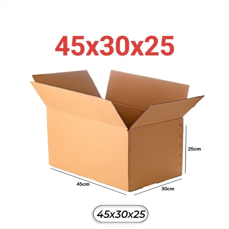 

Kardus Karton Box Baru Ukuran 45x30x25 Cm