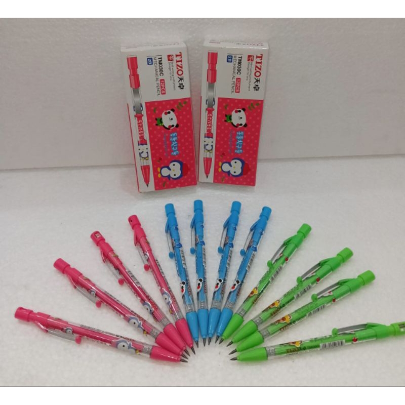 

Pensil Mekanik / Pensil Isi Ulang Tizo TM030C isi 12 pcs