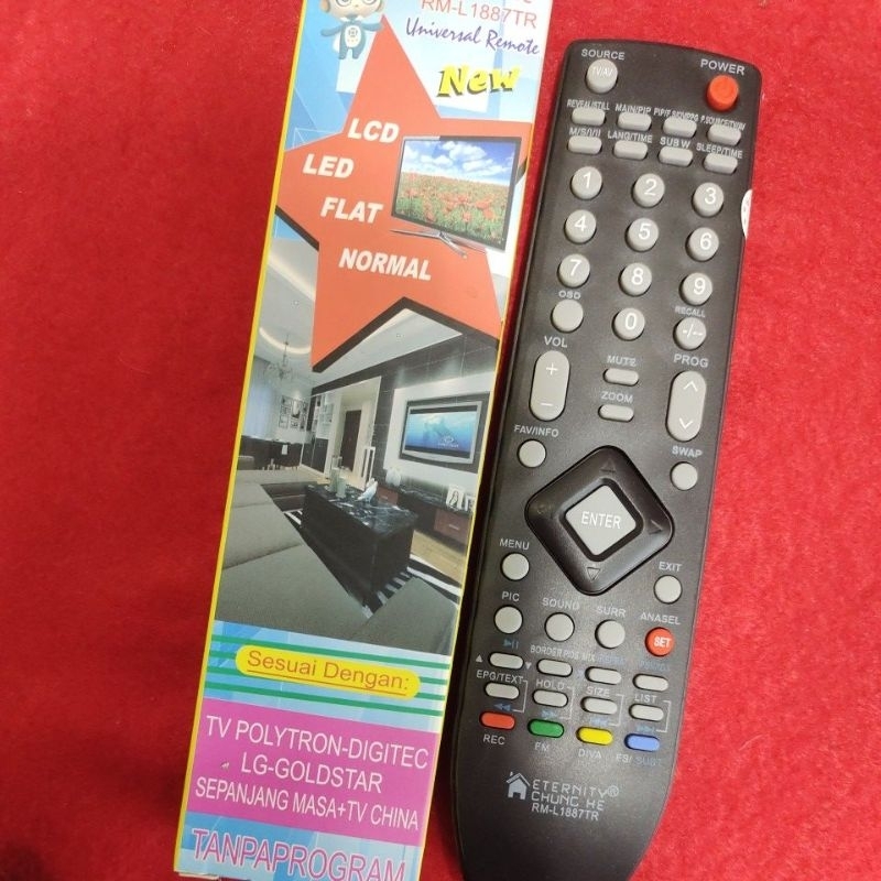 REMOT TV Polytron Tabung, LED, LCD