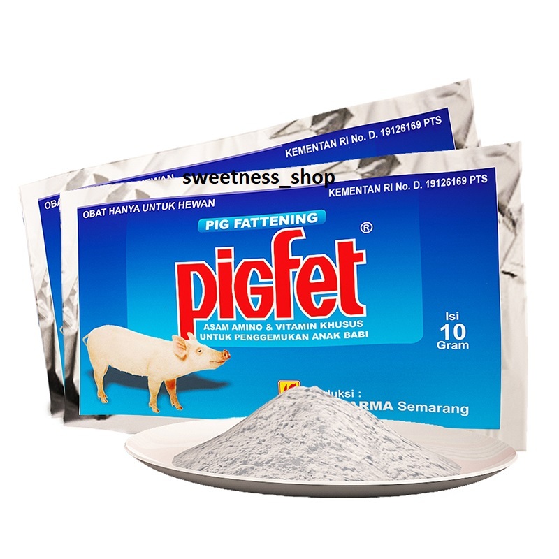 Obat Babi Pigfet Vitamin Anak Babi 10 gr Eka Farma