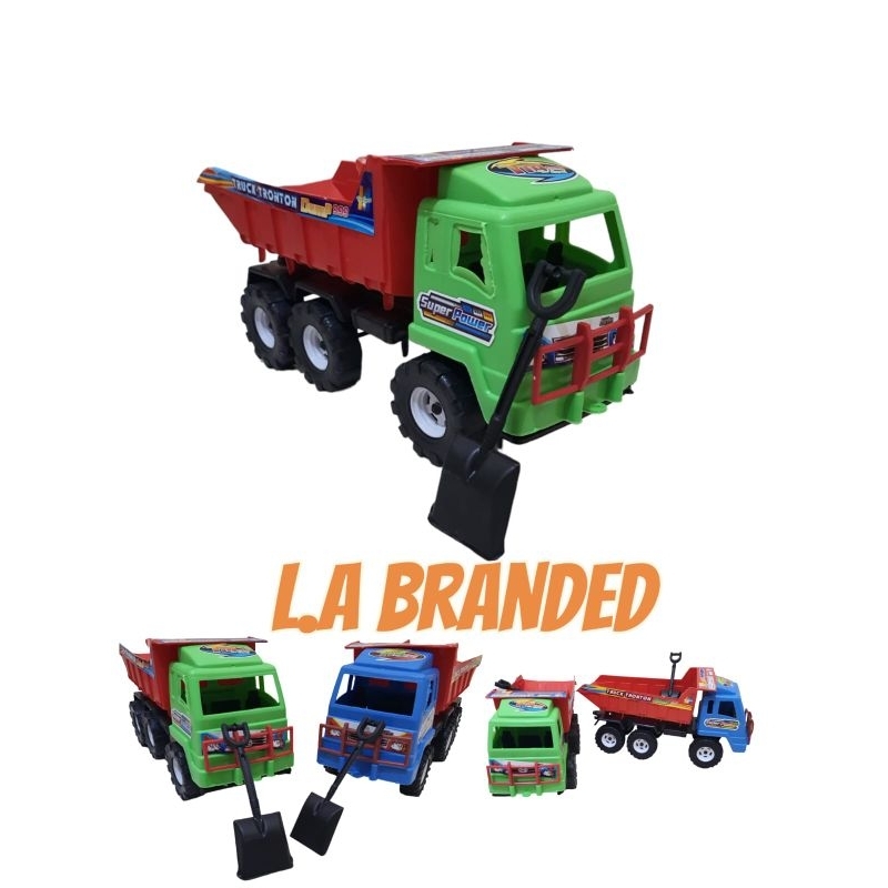 

Mainan Mobil Truk Tronton Mobil Truck Mobil Dump Truk Pengangkut Pasir Semen / TRONTON BULDOZER