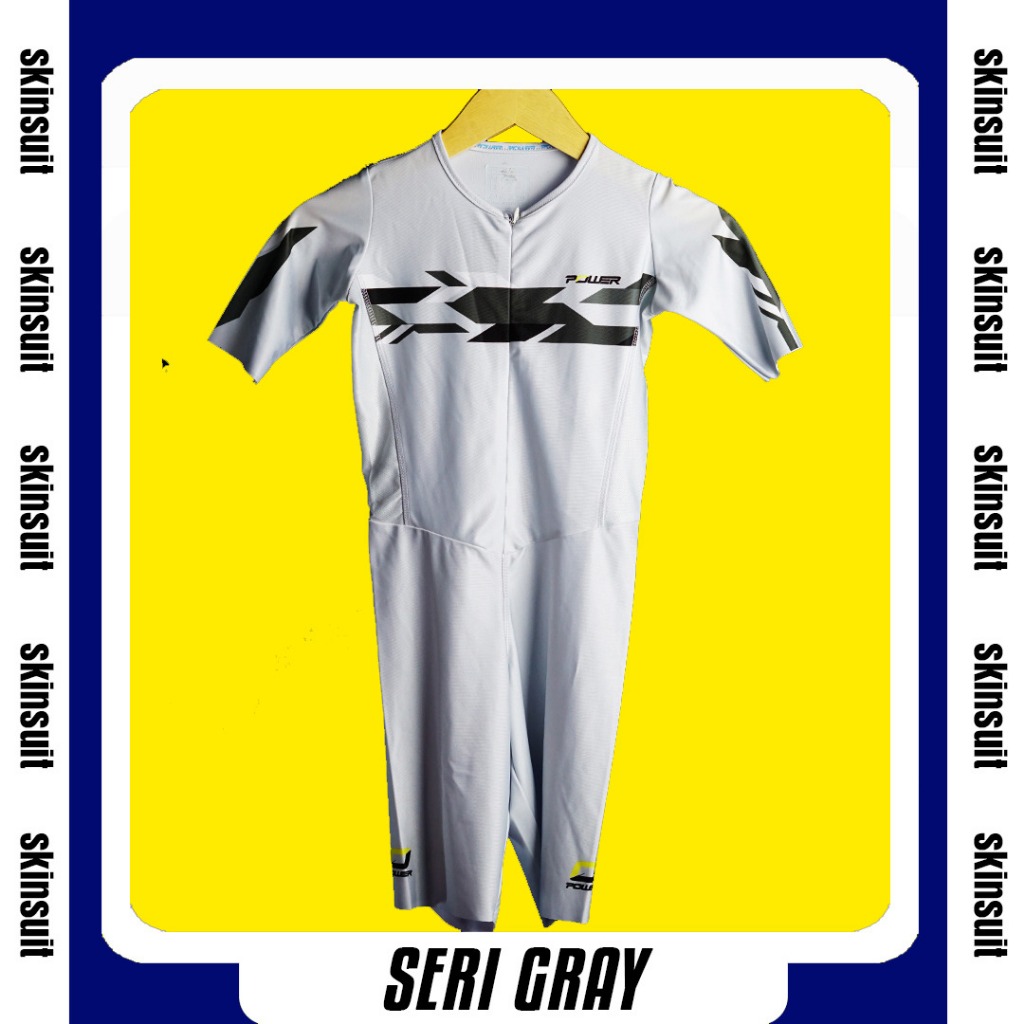 Skinsuit Jersey Sepatu Roda Inlineskate Power Apparel