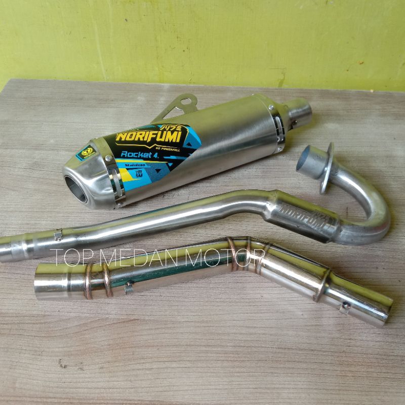 KNALPOT CRF 150 MUFFLER RACING NORIFUMI
