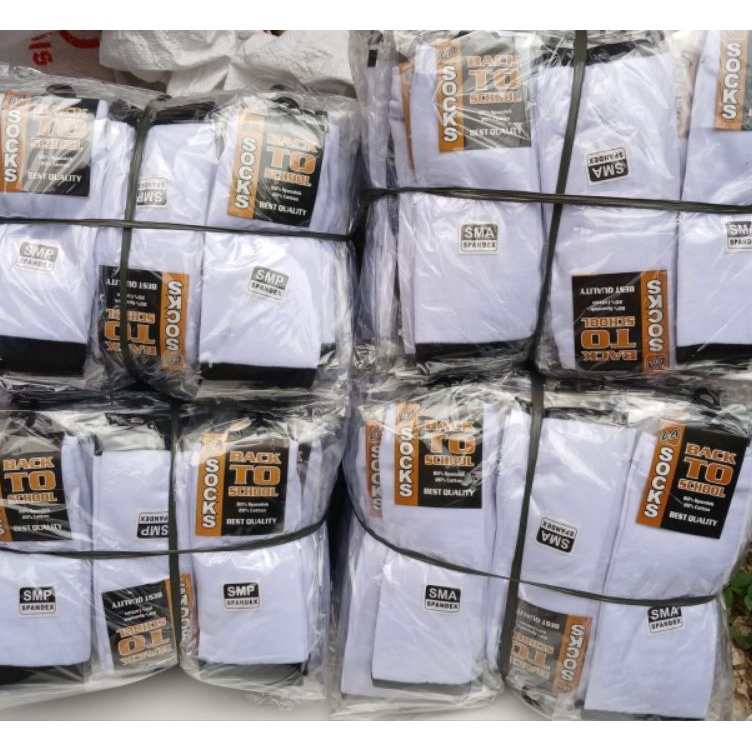 KODE R2D8 GROSIR 1 LUSIN KAOS KAKI ANAK SEKOLAH SD SMP SMA KAOS KAKI SEKOLAH SD SMP SMA GROSIR KAOS 