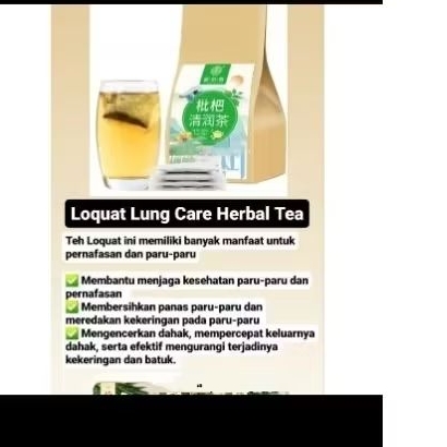 

CHENGWOH TEA menjaga kesehatan paru- paru