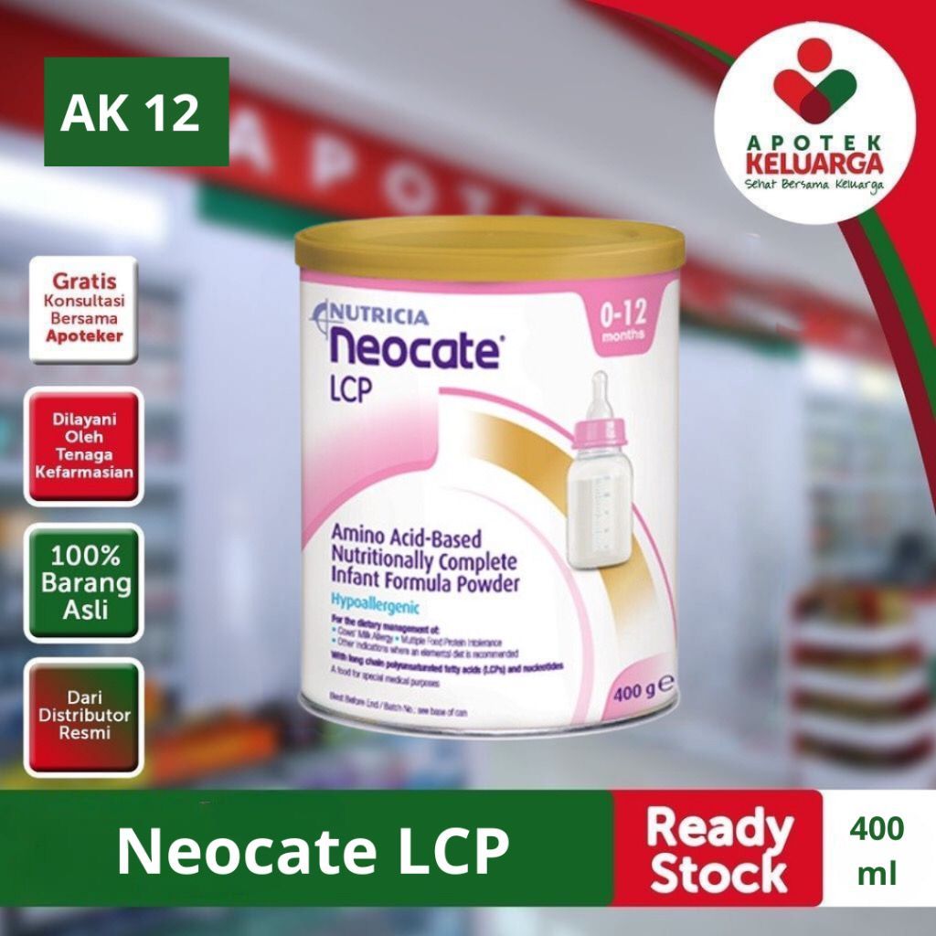 NUTRICIA NEOCATE #SUSU BAYI ALERGI SUSU SAPI #SUSU ALERGI USIA 0-12 bulan #SUSU ALERGI USIA 1 TAHUN