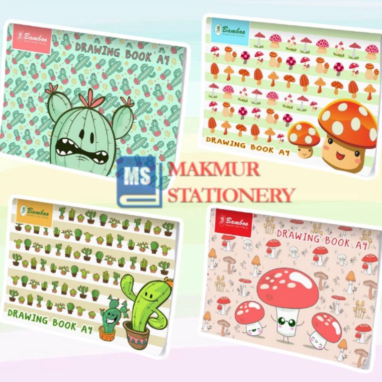 

Buku Gambar A4 Bamboo Pak 1 pcs KODE L3L9