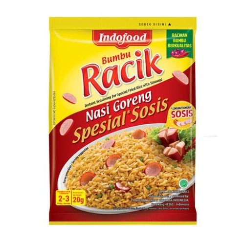 

Indofood Bumbu Racik Nasi Goreng Sosis
