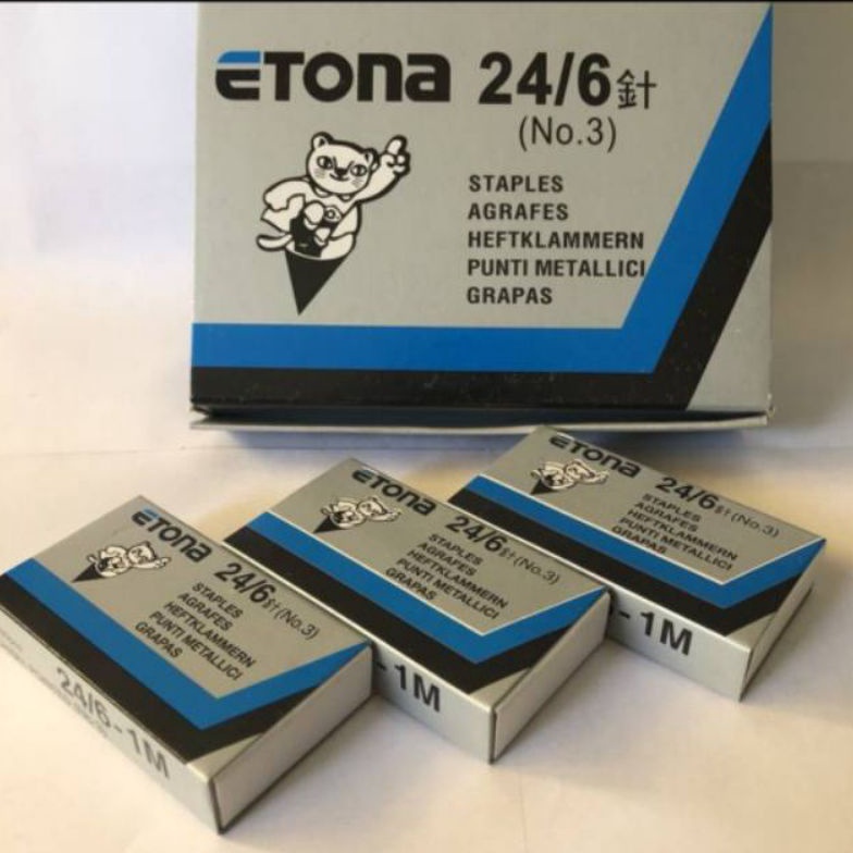 

Isi staples Etona No3246 1pak2kotak KODE W8C9