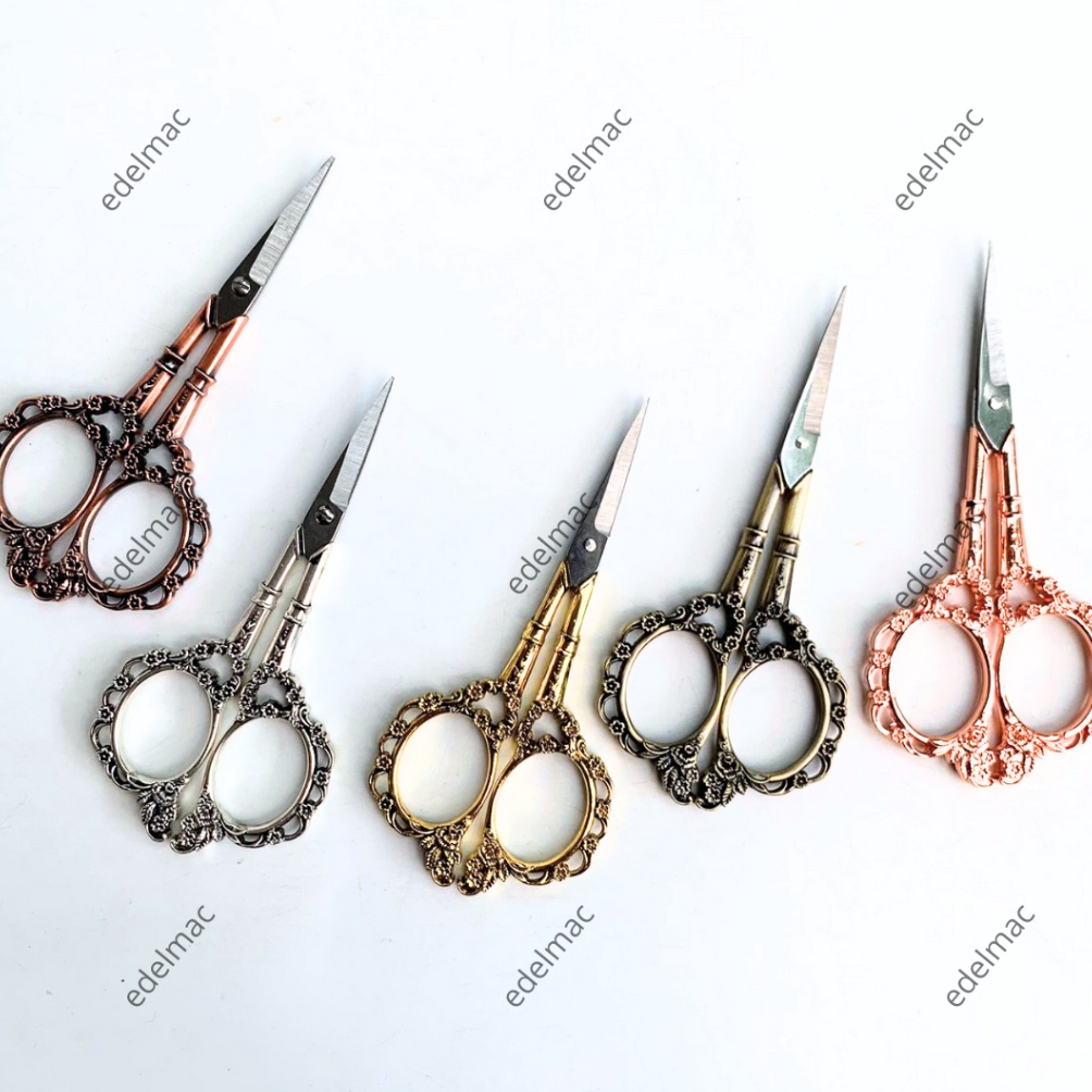 

Gunting Jahit klasik Vintage Ukir KODE G3W9