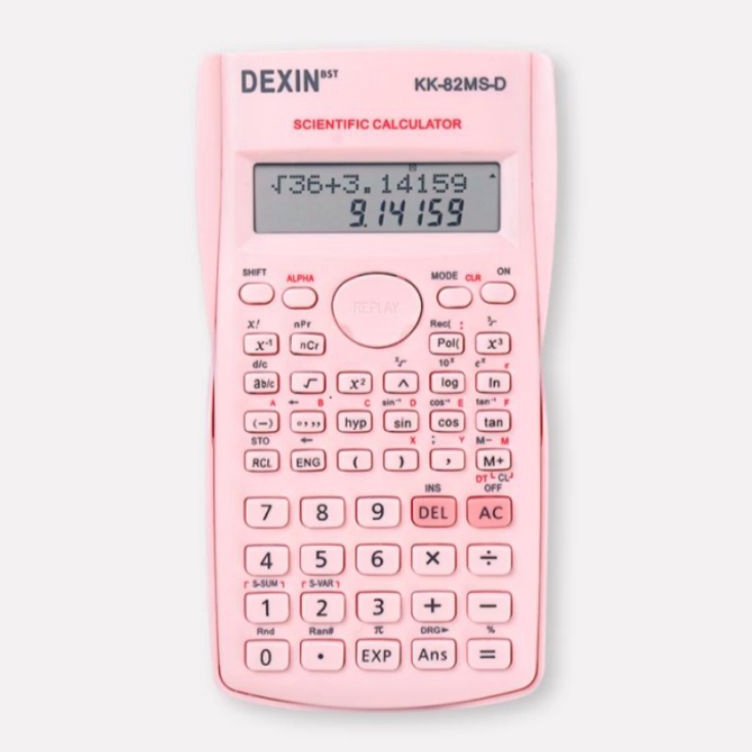 

Kalkulator Ilmiah Scientific Calculator DEXIN SAINS KODE E9S9