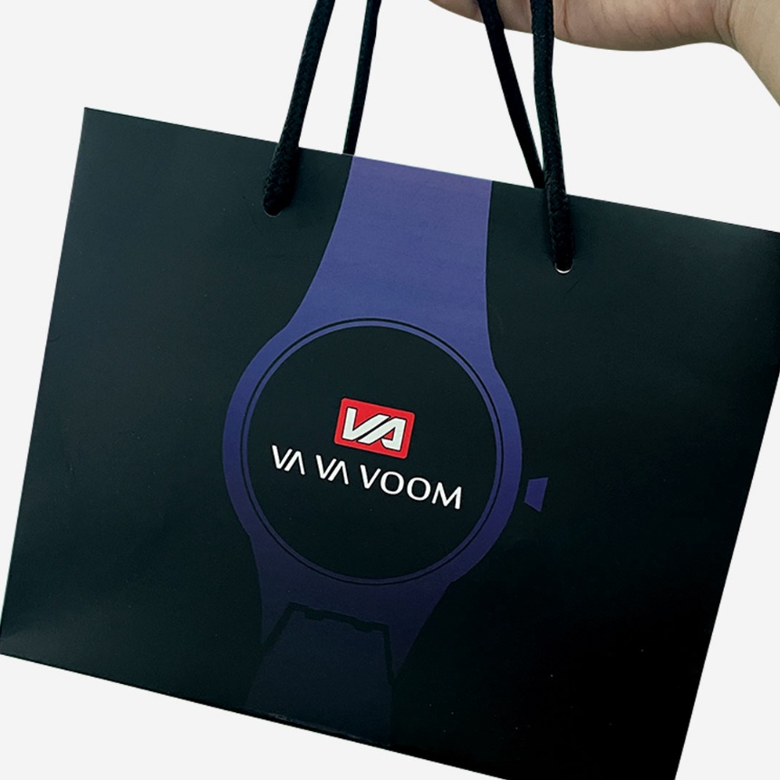 

HJ6 VAVA VOOM Paper Bag Tas Untuk Kado Jam tangan Paper Bag Gift