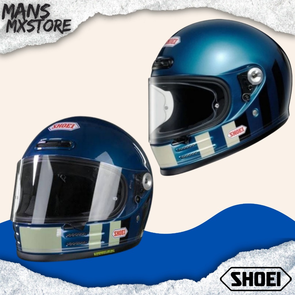 HELM SHOEI GLAMSTER RESURRECTION TC-2 FULL FACE HELMET CLASSIC ORIGINAL