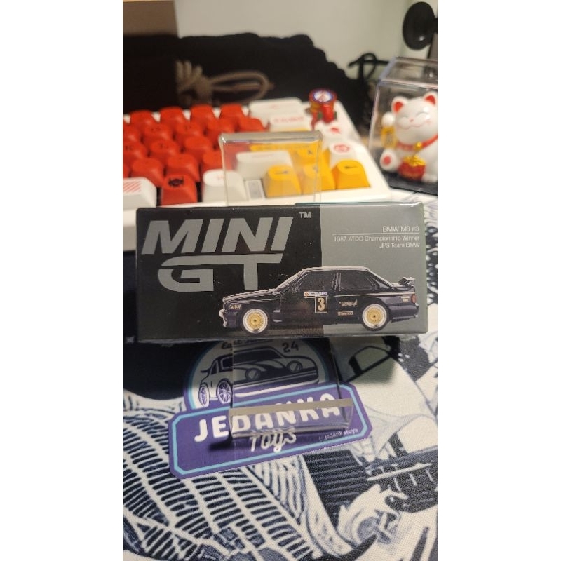 Mini GT BMW M3 #3 JPS Team 1987 ATCC Championship Winner