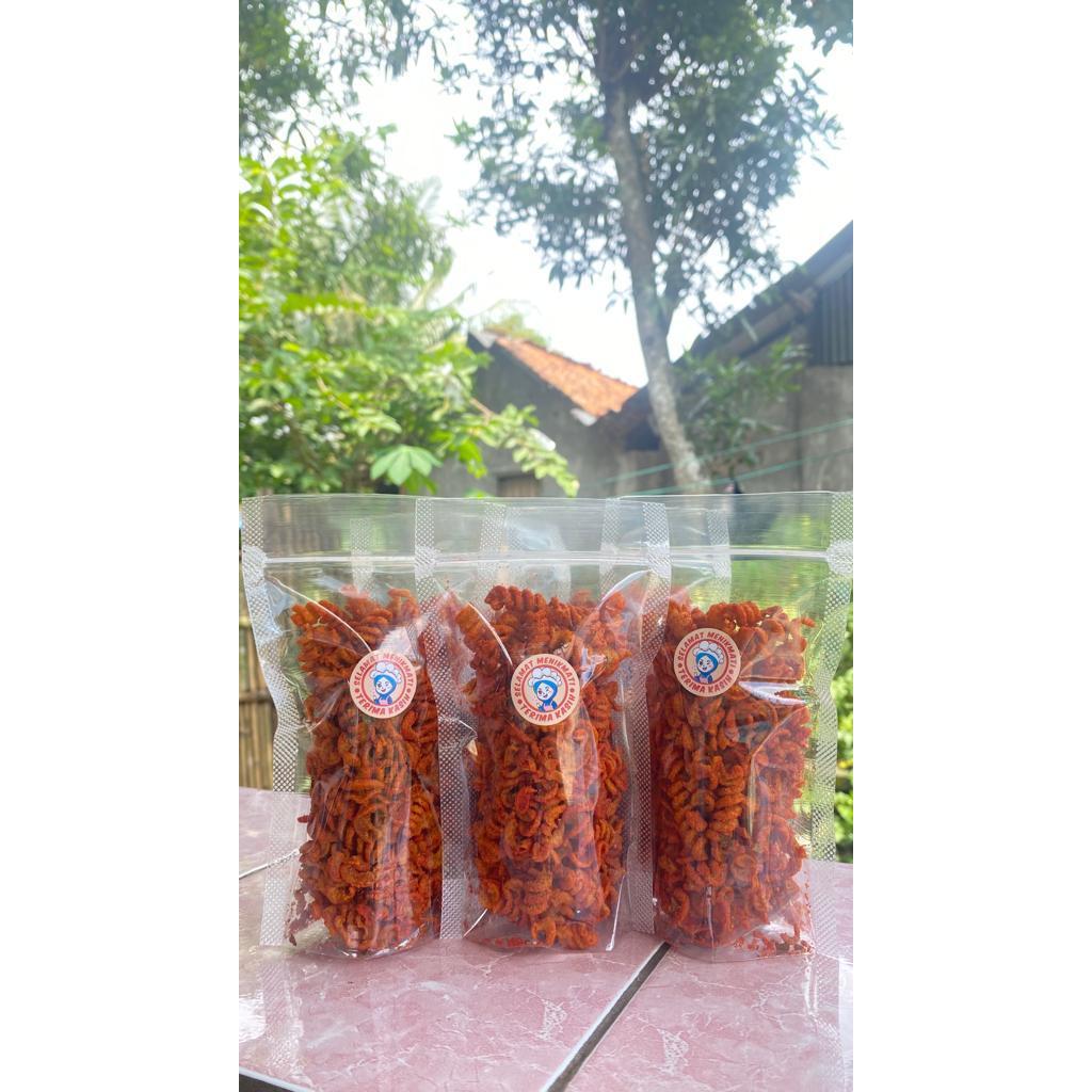 

Makaroni Spiral Pedas Daun Jeruk