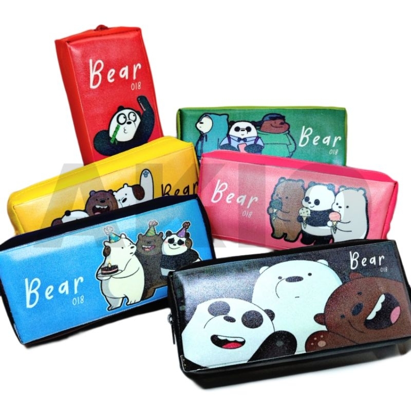 

Tempat Pensil Anak Karakter BERUANG BEAR PANDA 018 JUMBO Lucu Zipper Ziper Resleting Pouch Kosmetik