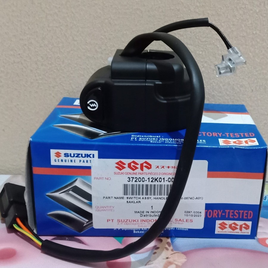 SAKLAR KANAN HOLDER RUMAH GAS SUZUKI SATRIA FU FI INJEKSI ORIGINAL