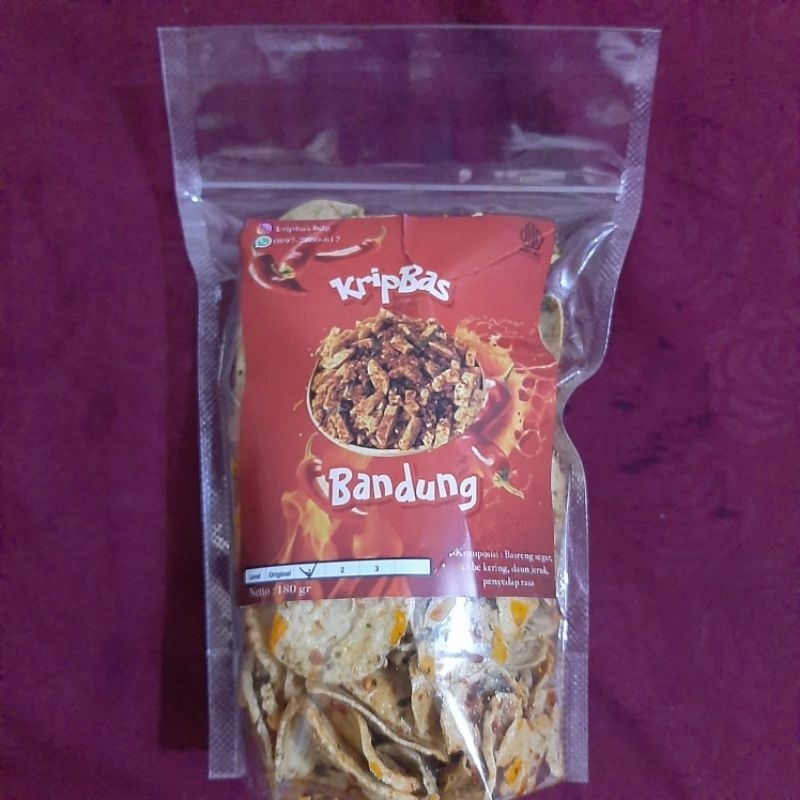 

Kripik Basreng Bandung isi 180gr dan 1kg